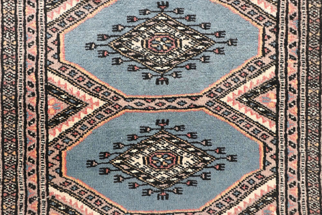 Light Slate Grey Jaldar 2'  7" x 9'  11" - No. QA89553