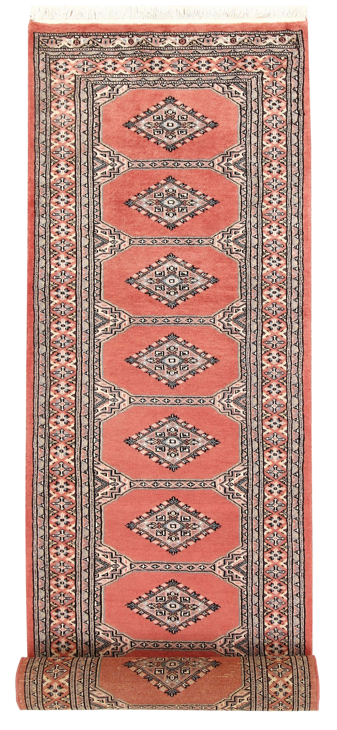 Light Salmon Jaldar 2' 7 x 10' - No. 58789 - ALRUG Rug Store