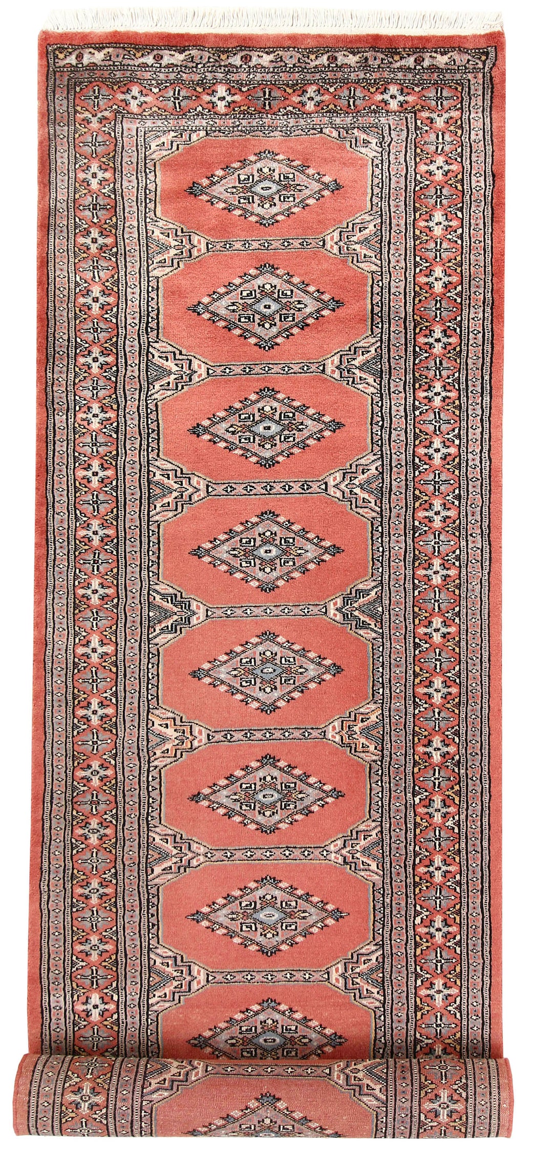 Light Salmon Jaldar 2' 7 x 10' 1 - No. 58791 - ALRUG Rug Store