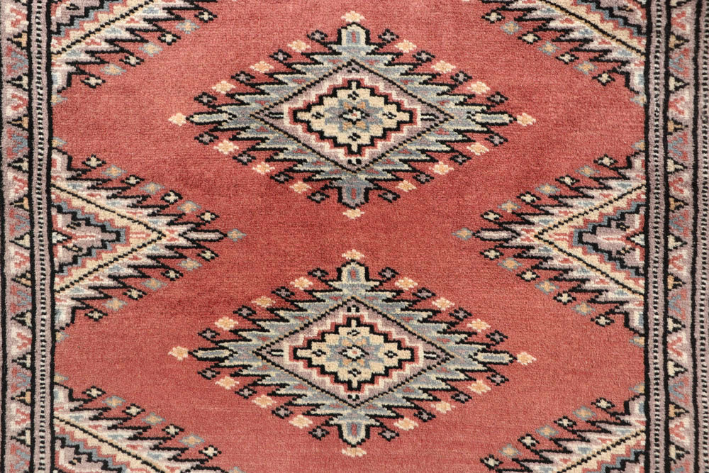 Dark Salmon Jaldar 2' 8 x 10' - No. 58792 - ALRUG Rug Store