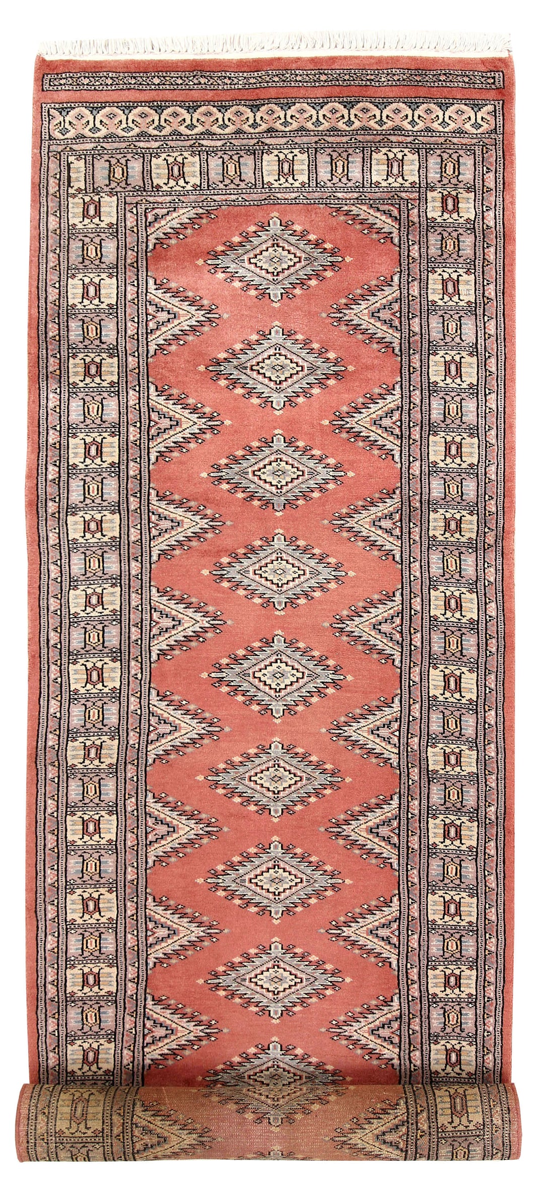 Dark Salmon Jaldar 2' 8 x 10' - No. 58792 - ALRUG Rug Store