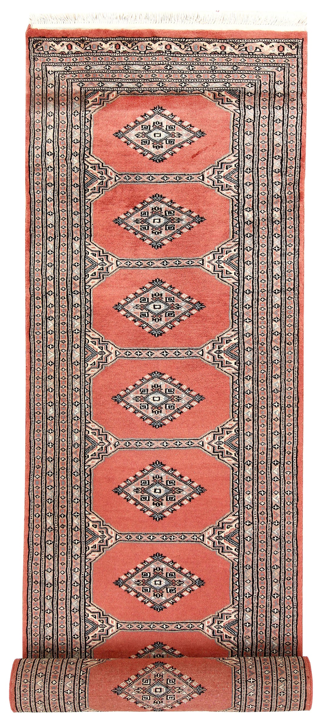 Light Salmon Jaldar 2' 7 x 10' 2 - No. 58795 - ALRUG Rug Store