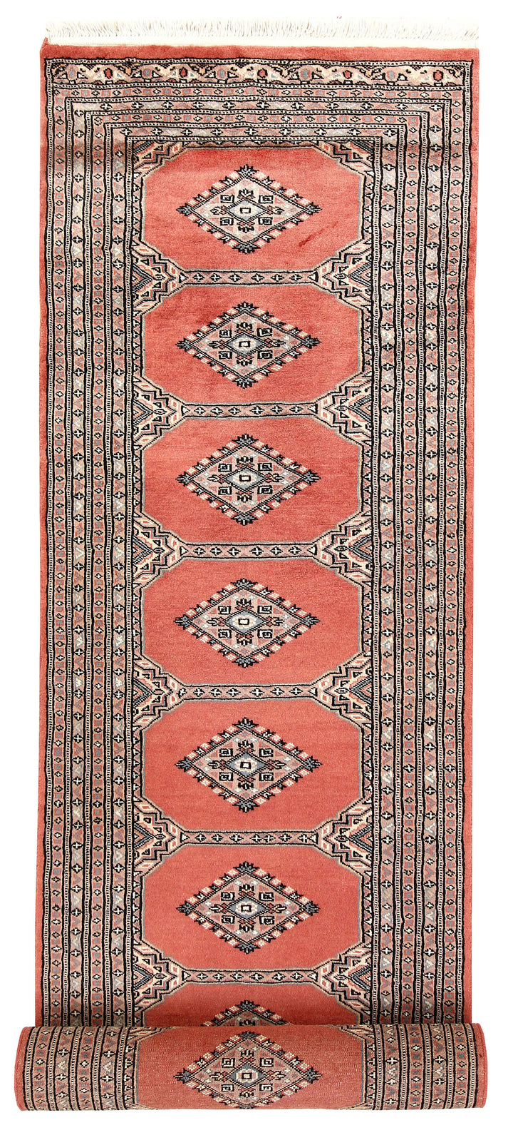 Light Salmon Jaldar 2' 7 x 10' 2 - No. 58795 - ALRUG Rug Store
