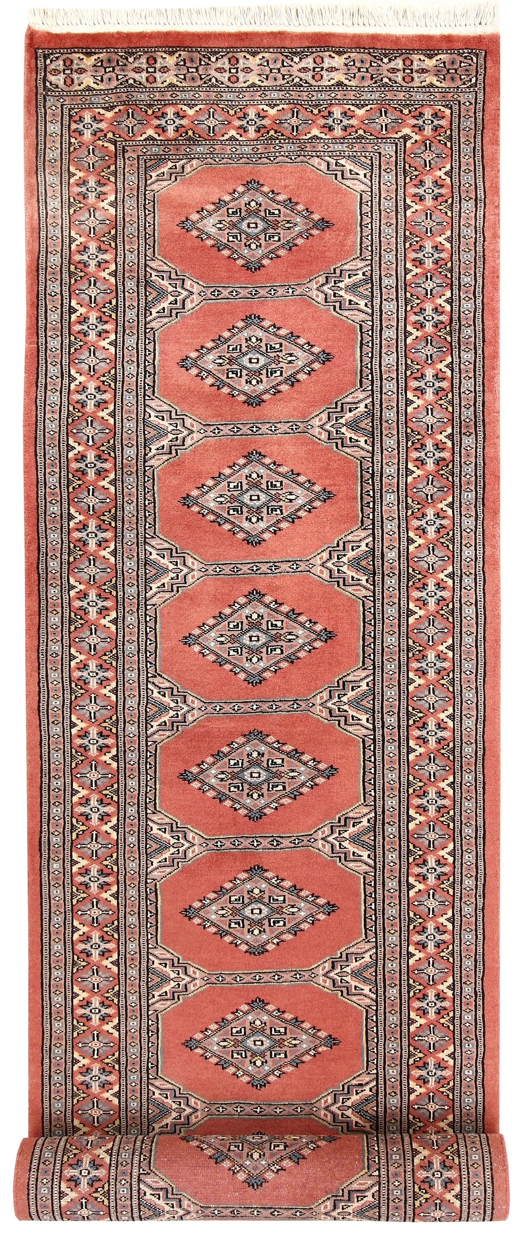 Light Salmon Jaldar 2' 6 x 10' 1 - No. 58796 - ALRUG Rug Store
