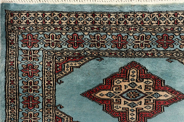 Powder Blue Jaldar 2' 7 x 9' 5 - No. 58801 - ALRUG Rug Store