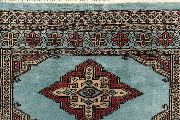 Powder Blue Jaldar 2' 7 x 9' 5 - No. 58801 - ALRUG Rug Store
