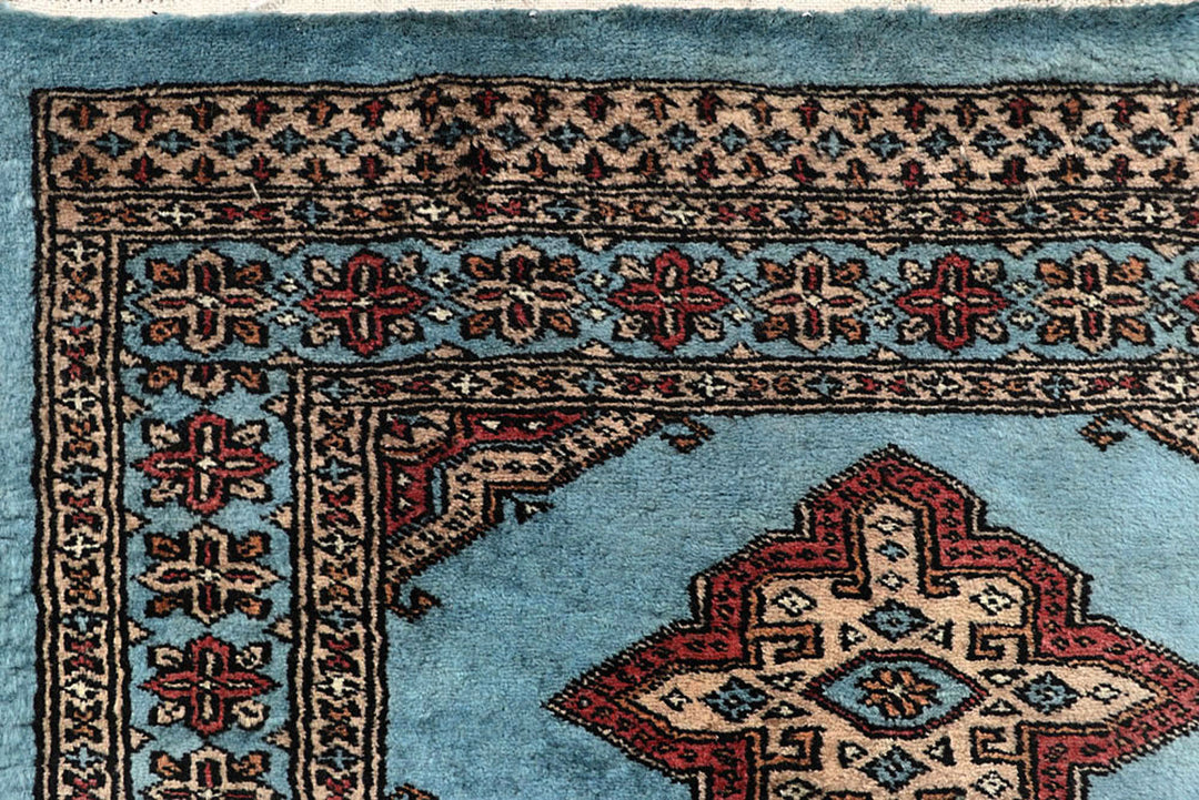 Light Steel Blue Jaldar 2'  7" x 9'  11" - No. QA15565