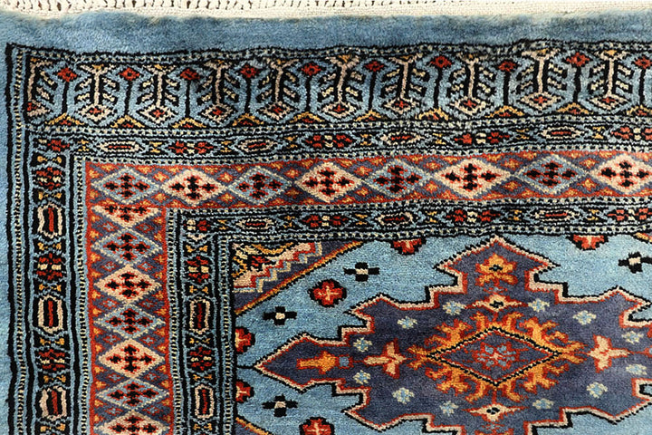 Light Steel Blue Jaldar 2'  7" x 9'  6" - No. QA93997