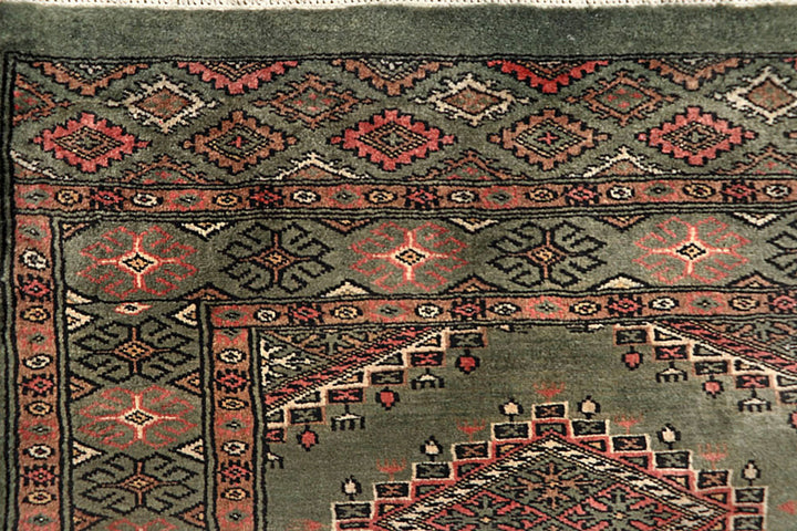 Dark Sea Green Jaldar 2'  7" x 9'  9" - No. QA38678