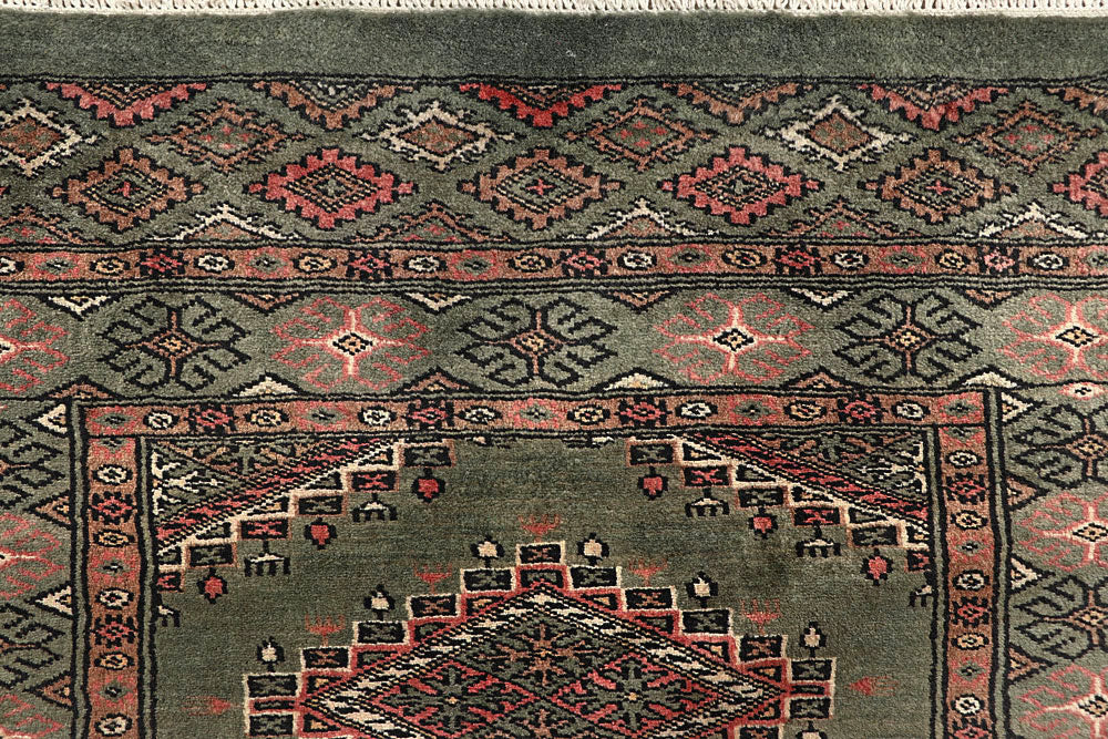 Dark Sea Green Jaldar 2' 7 x 9' 9 - No. 58807 - ALRUG Rug Store