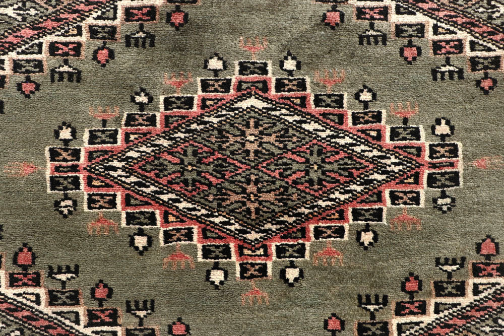 Dark Sea Green Jaldar 2' 7 x 9' 9 - No. 58807 - ALRUG Rug Store