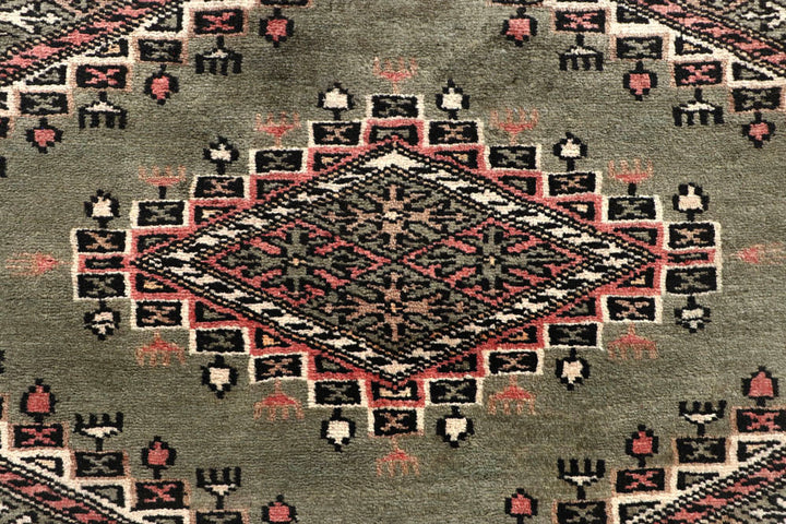 Dark Sea Green Jaldar 2' 7 x 9' 9 - No. 58807 - ALRUG Rug Store