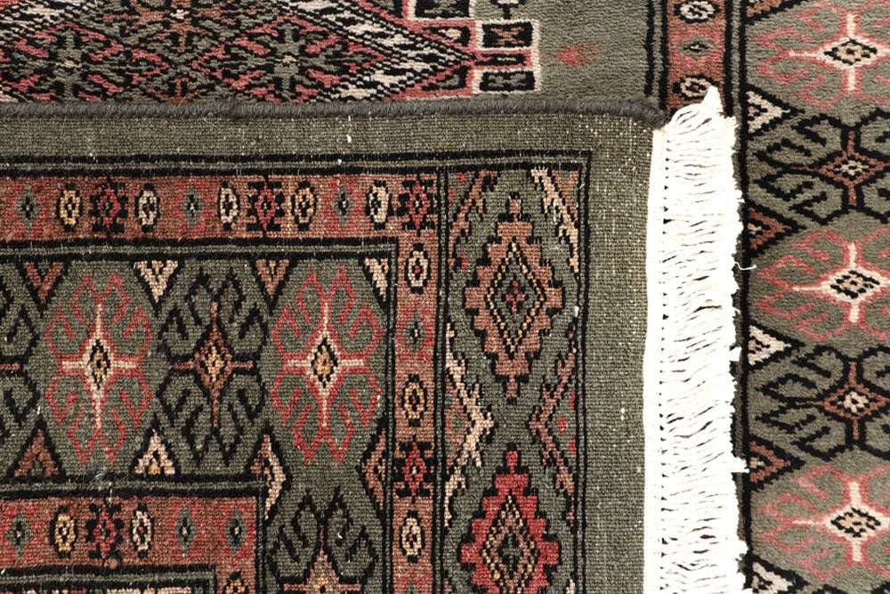 Dark Sea Green Jaldar 2' 7 x 9' 9 - No. 58807 - ALRUG Rug Store