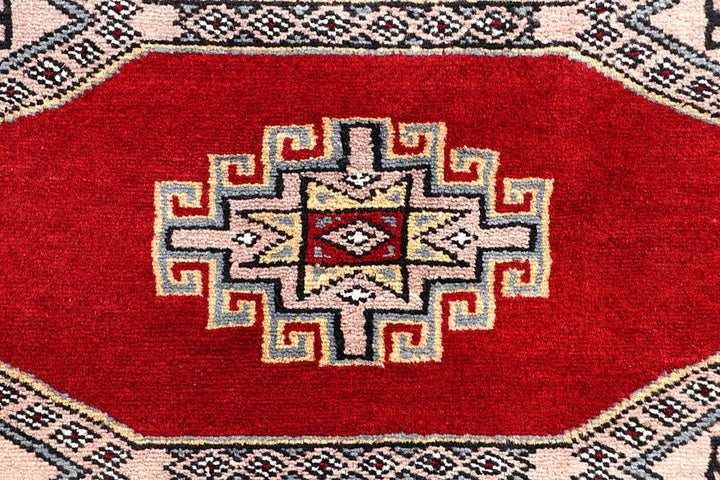 Red Jaldar 2'  6" x 9'  11" - No. QA79081