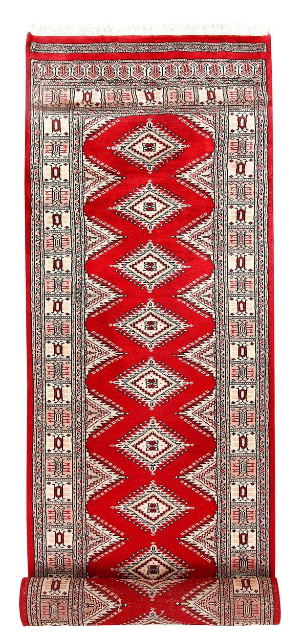 Red Jaldar 2'  6" x 10'  7" - No. QA36047