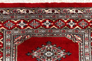 Red Jaldar 2'  7" x 10'  9" - No. QA69488