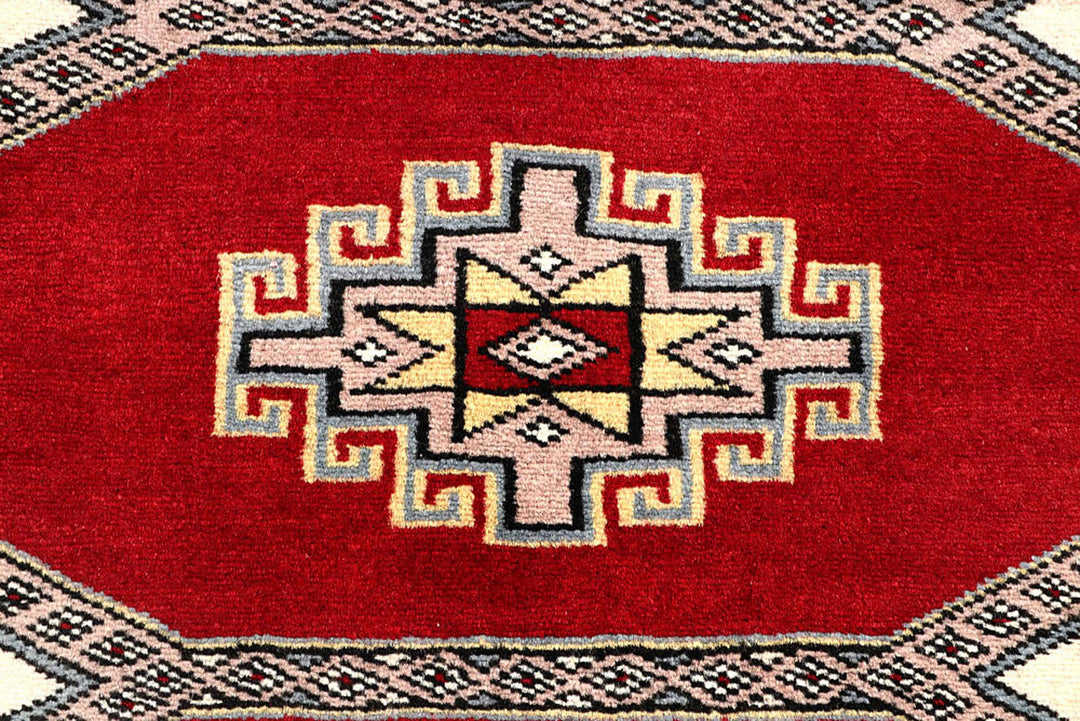 Red Jaldar 2'  7" x 10'  2" - No. QA40597