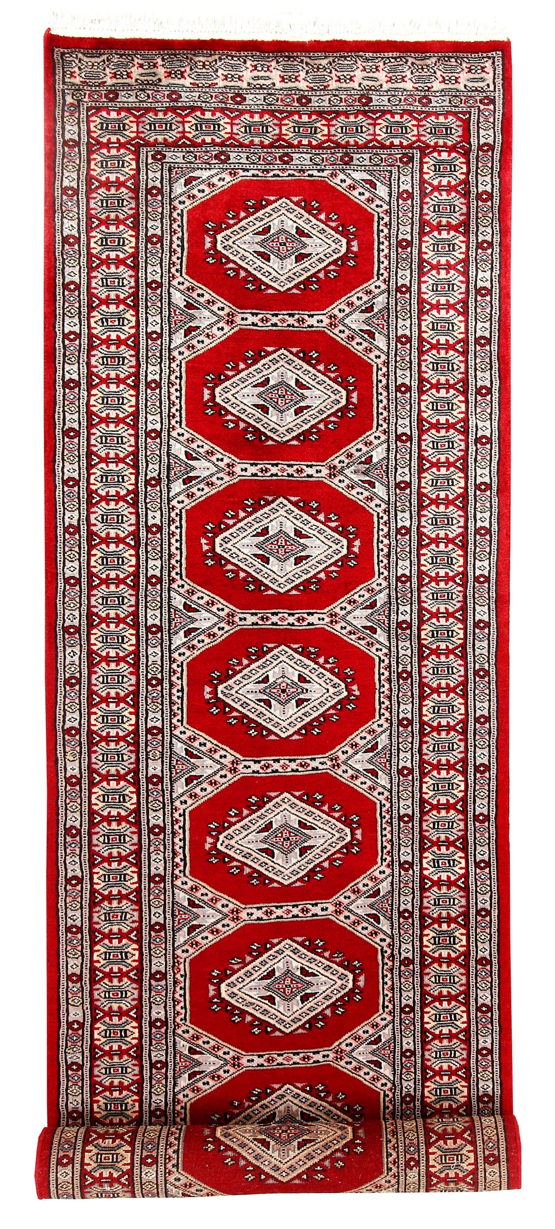 Firebrick Jaldar 2' 6 x 10' 2 - No. 58830 - ALRUG Rug Store