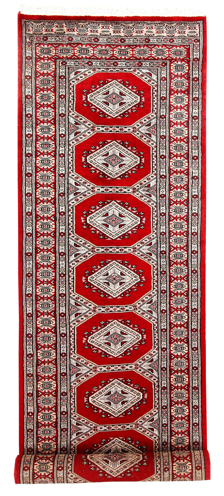 Firebrick Jaldar 2' 6 x 10' 2 - No. 58830 - ALRUG Rug Store