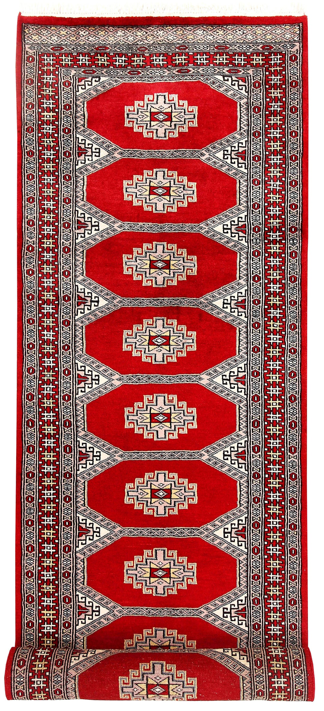 Firebrick Jaldar 2' 7 x 10' 2 - No. 58835 - ALRUG Rug Store