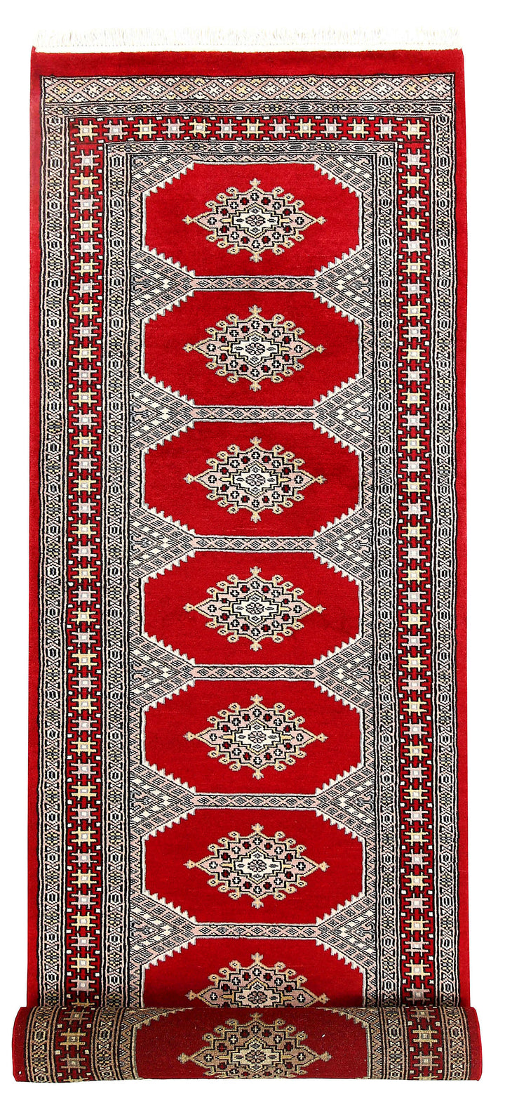 Firebrick Jaldar 2' 6 x 10' 3 - No. 58836 - ALRUG Rug Store