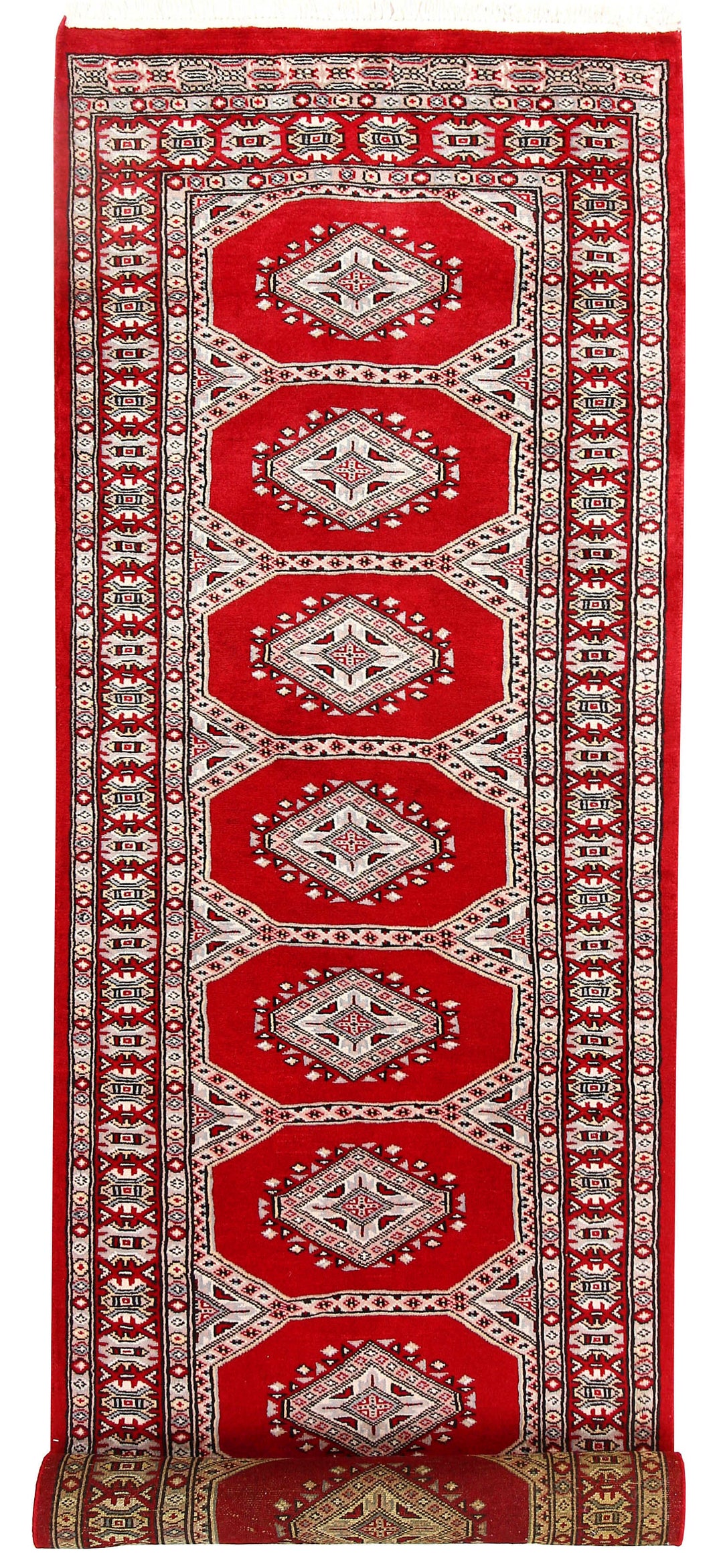 Firebrick Jaldar 2' 6 x 9' 7 - No. 58837 - ALRUG Rug Store