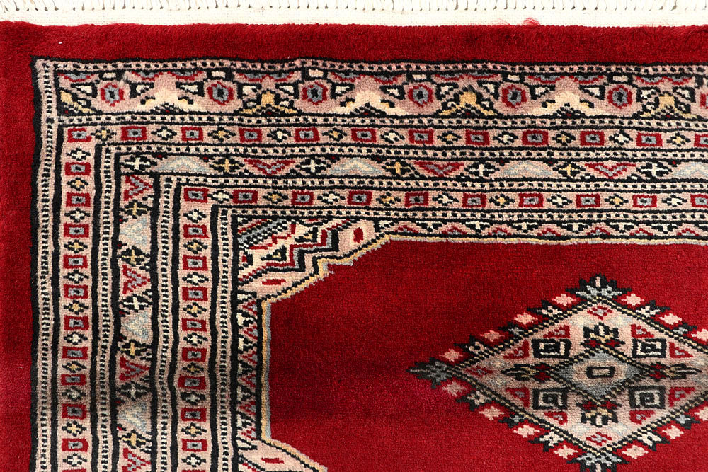 Firebrick Jaldar 2' 7 x 10' 6 - No. 58838 - ALRUG Rug Store