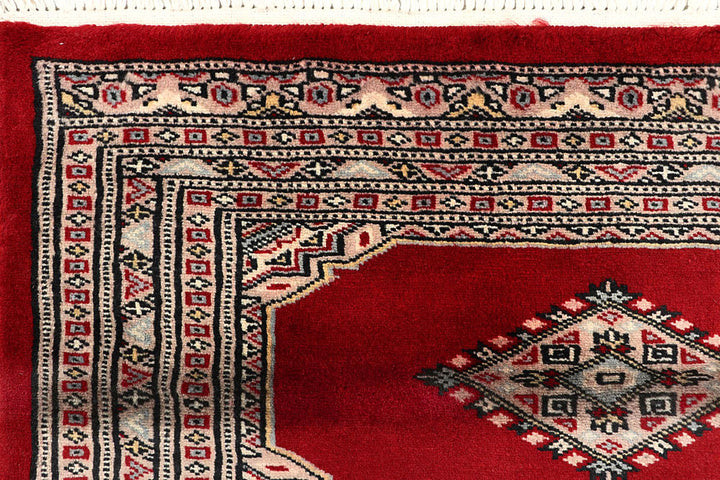 Firebrick Jaldar 2' 7 x 10' 6 - No. 58838 - ALRUG Rug Store