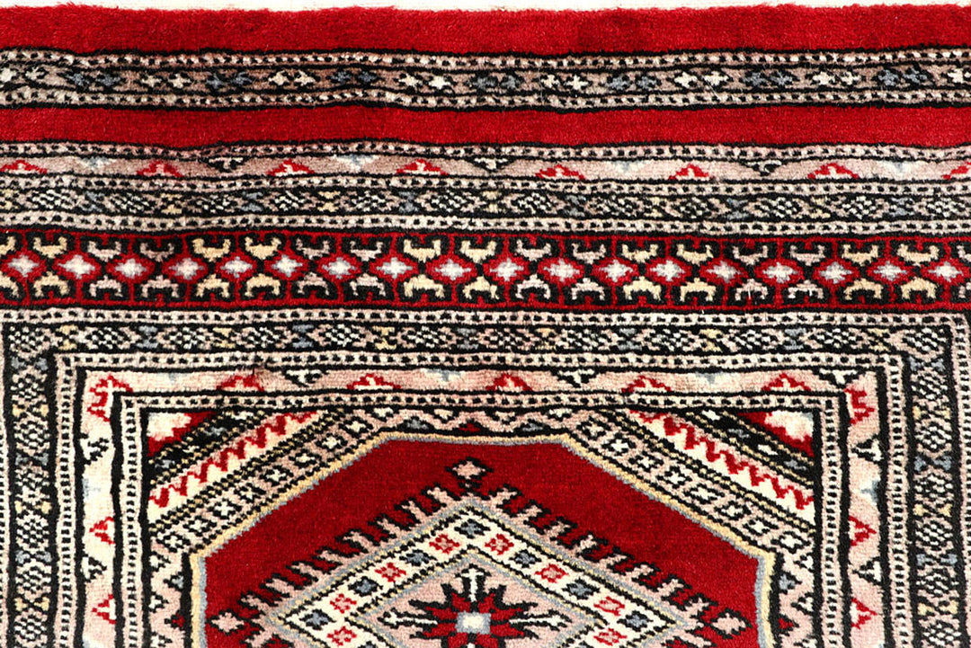 Red Jaldar 2'  7" x 10' " - No. QA56638