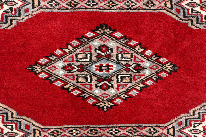 Firebrick Jaldar 2' 7 x 9' 11 - No. 58843 - ALRUG Rug Store