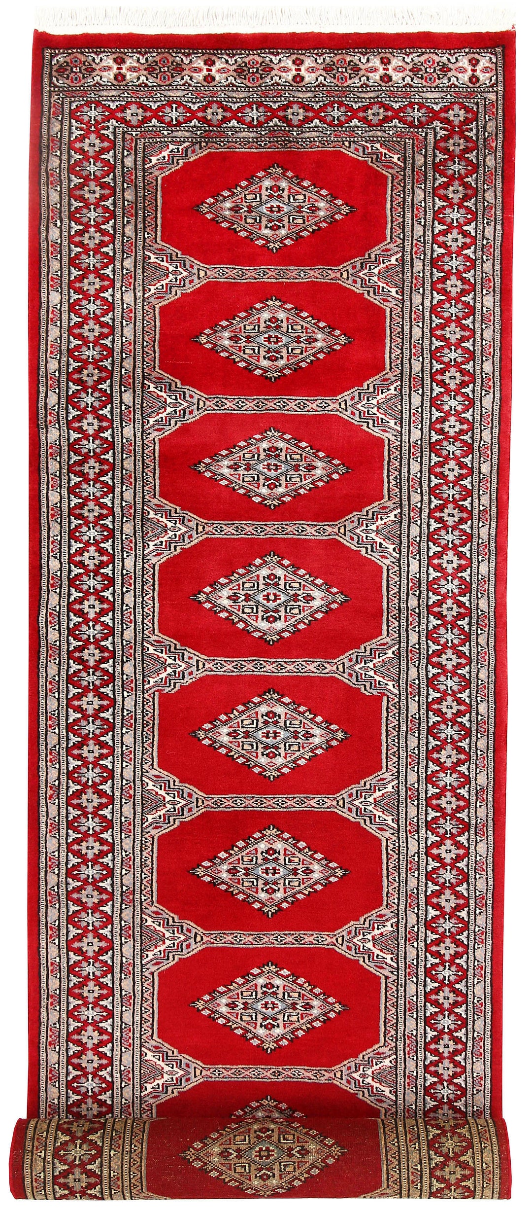 Firebrick Jaldar 2' 7 x 9' 11 - No. 58843 - ALRUG Rug Store