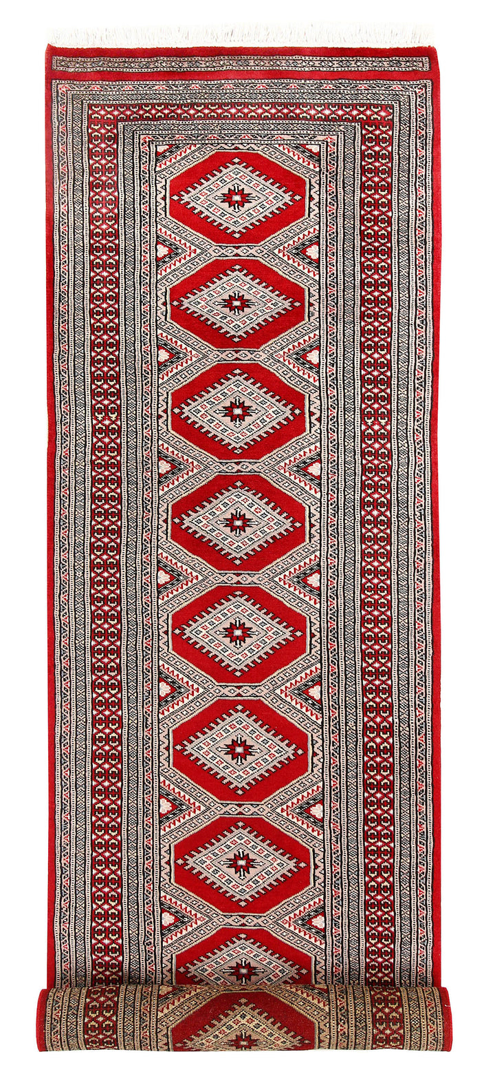 Firebrick Jaldar 2' 6 x 10' 1 - No. 58848 - ALRUG Rug Store