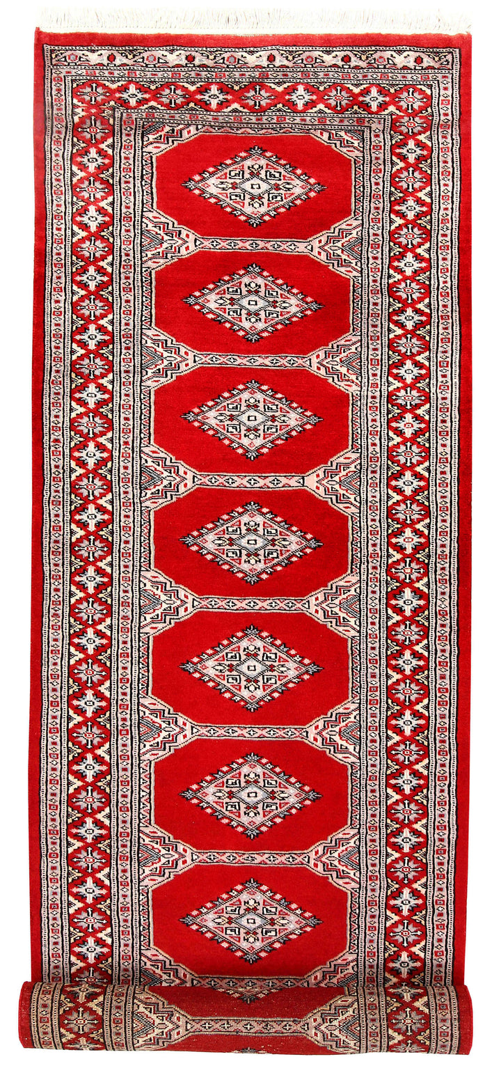 Red Jaldar 2'  7" x 10'  4" - No. QA89815
