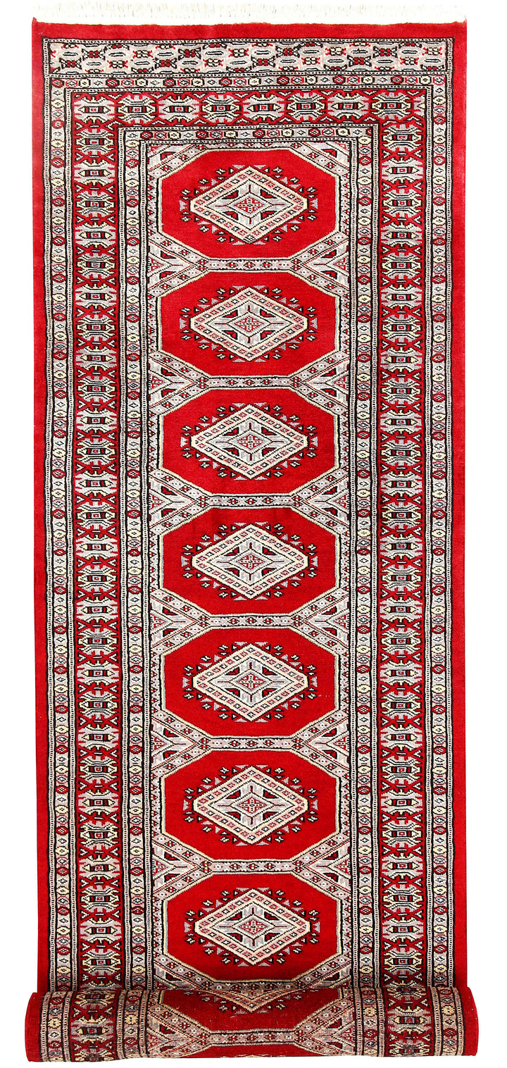 Red Jaldar 2'  7" x 10' " - No. QA14034