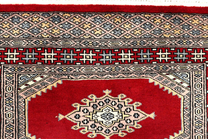 Red Jaldar 2'  7" x 10'  4" - No. QA84173