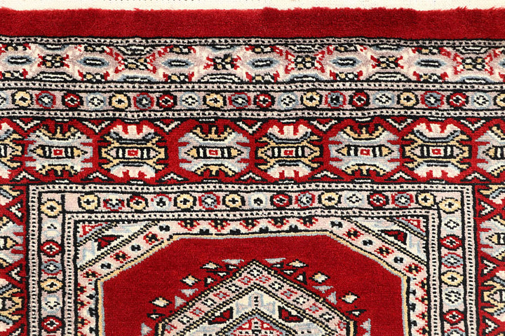 Firebrick Jaldar 2' 7 x 9' 11 - No. 58855 - ALRUG Rug Store