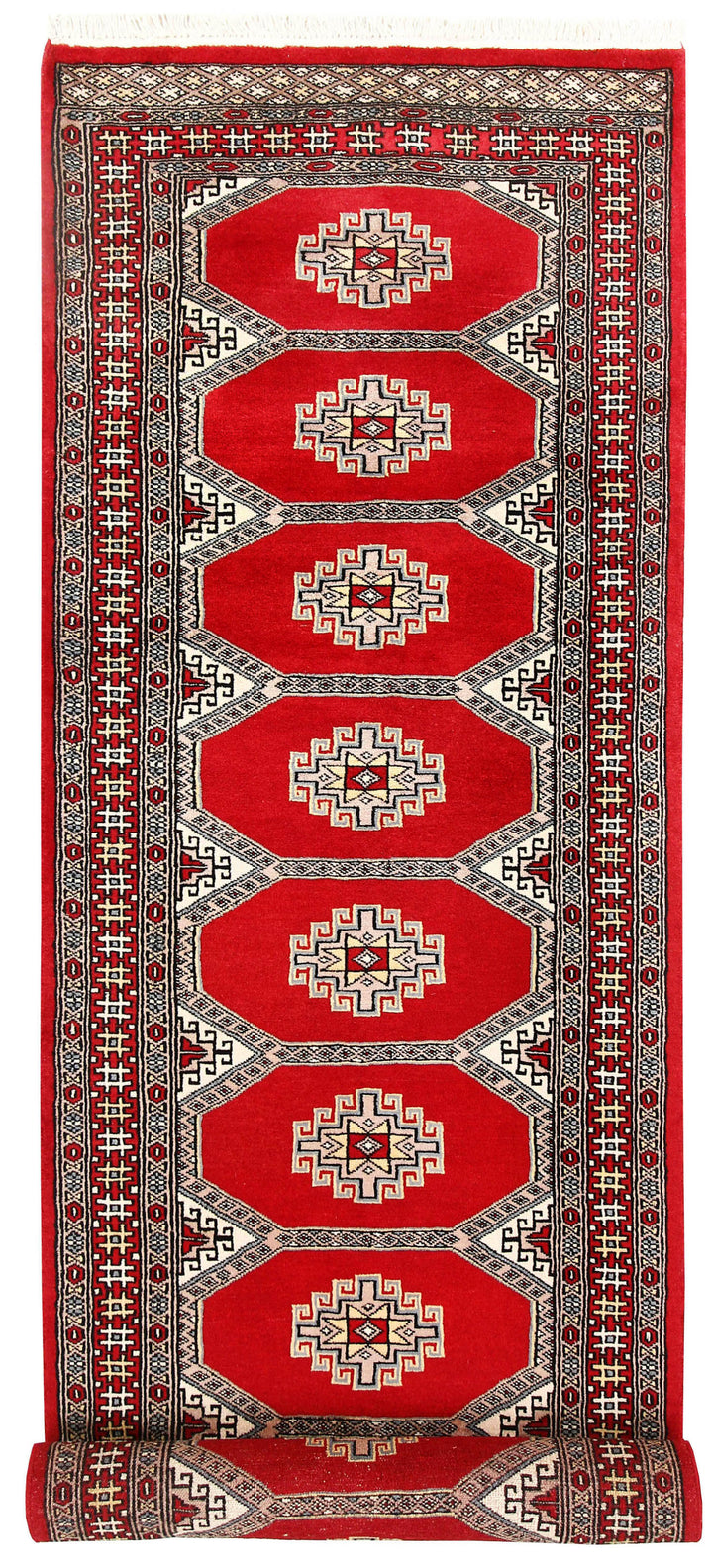 Red Jaldar 2'  7" x 10'  4" - No. QA56563