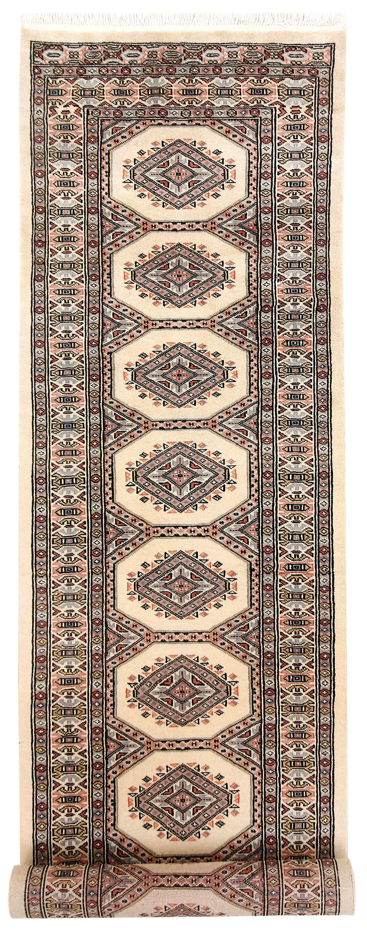 Antique White Jaldar 2' 4 x 9' 9 - No. 58904 - ALRUG Rug Store