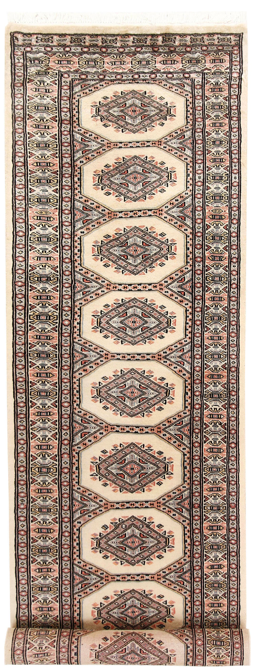 Antique White Jaldar 2' 4 x 9' 6 - No. 58907 - ALRUG Rug Store
