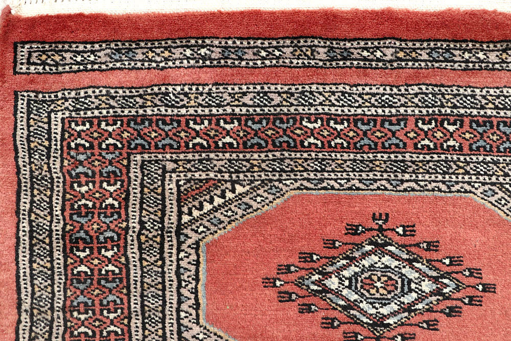 Light Salmon Jaldar 2' 4 x 9' 2 - No. 58916 - ALRUG Rug Store