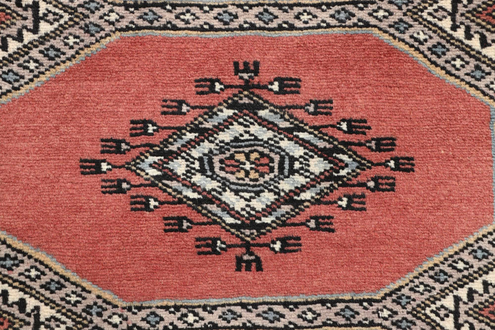 Light Salmon Jaldar 2' 4 x 9' 2 - No. 58916 - ALRUG Rug Store