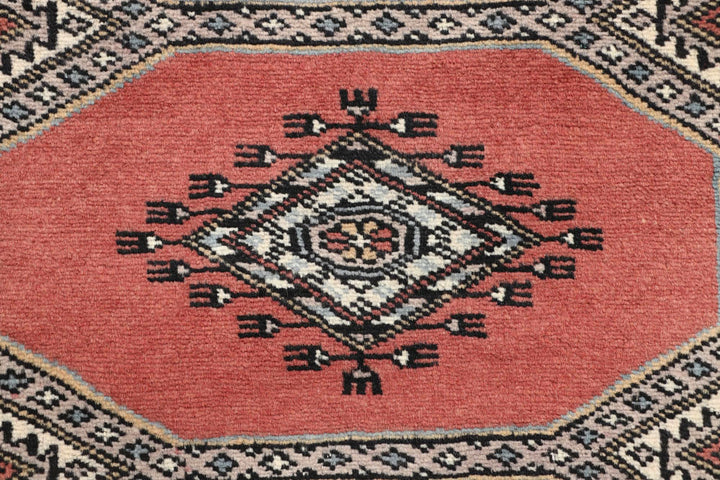 Light Salmon Jaldar 2' 4 x 9' 2 - No. 58916 - ALRUG Rug Store