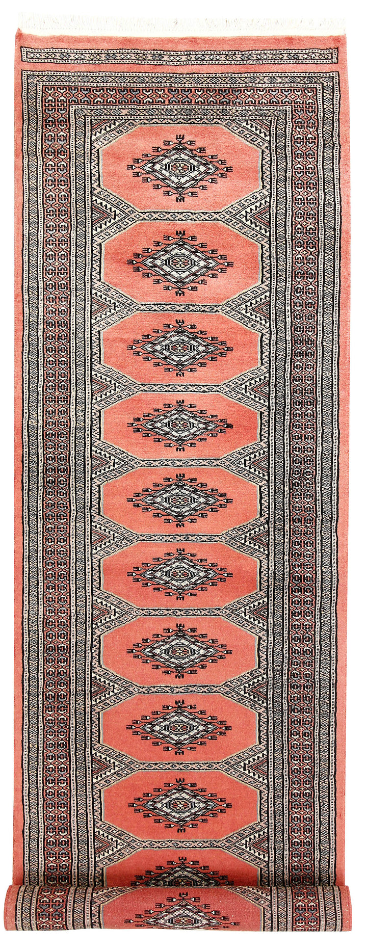 Light Salmon Jaldar 2'  4" x 8'  11" - No. QA79918