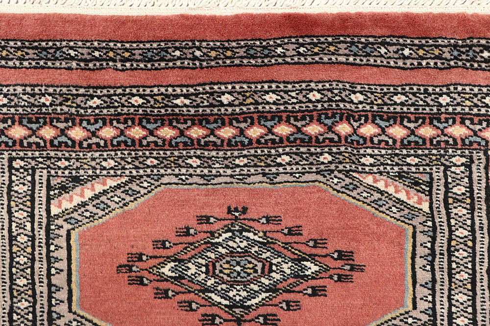Light Salmon Jaldar 2' 4 x 9' 1 - No. 58918 - ALRUG Rug Store
