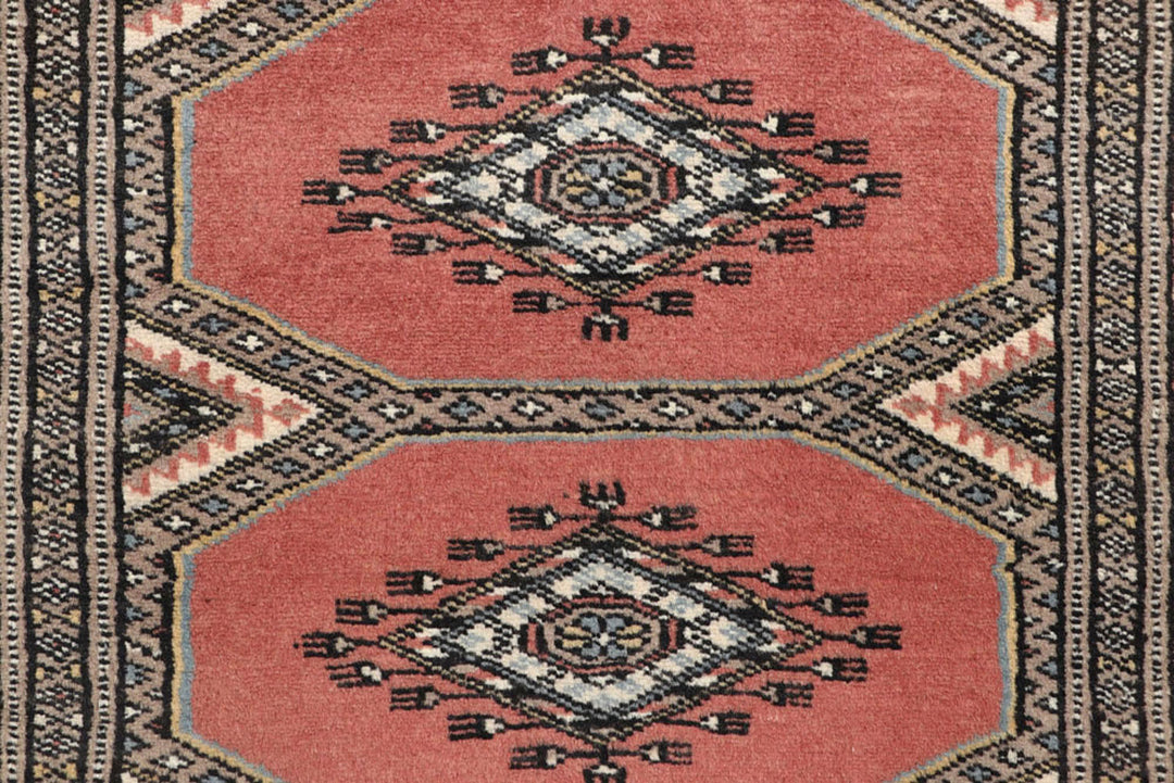 Light Salmon Jaldar 2'  3" x 8'  8" - No. QA19837