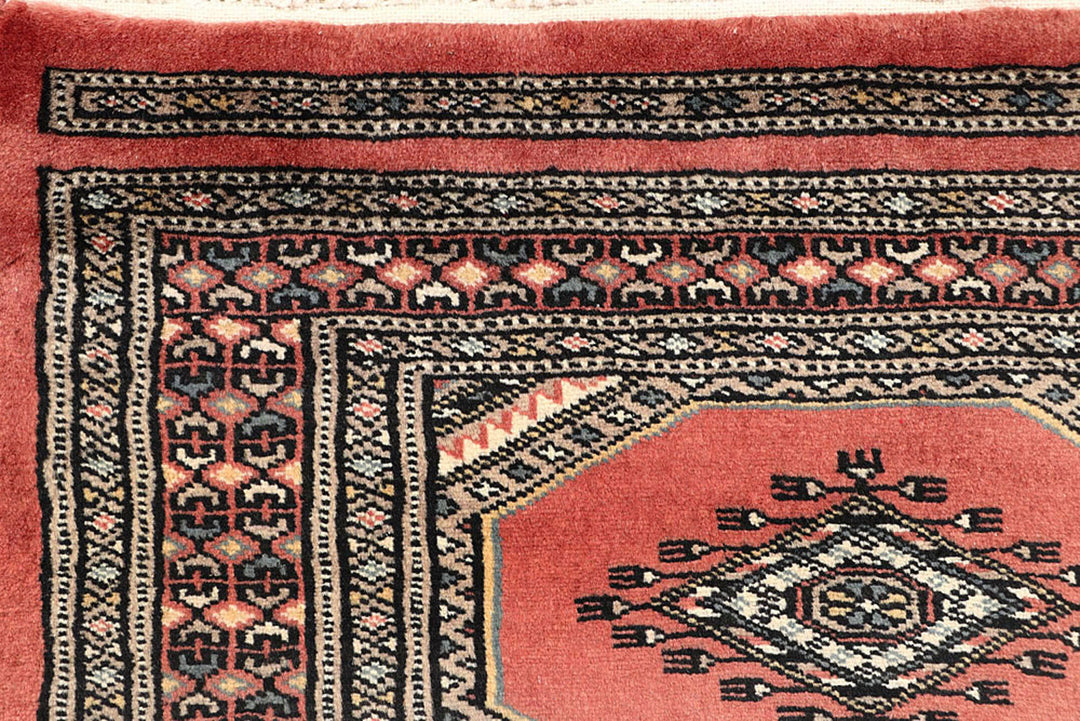 Light Salmon Jaldar 2'  4" x 9'  5" - No. QA46717