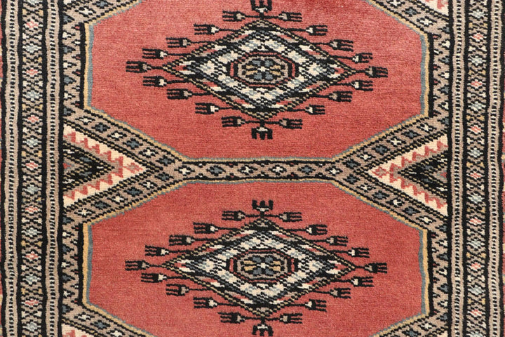 Light Salmon Jaldar 2'  4" x 9'  5" - No. QA46717