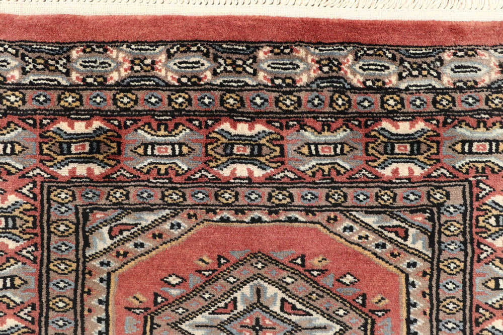 Light Salmon Jaldar 2' 4 x 9' 1 - No. 58921 - ALRUG Rug Store