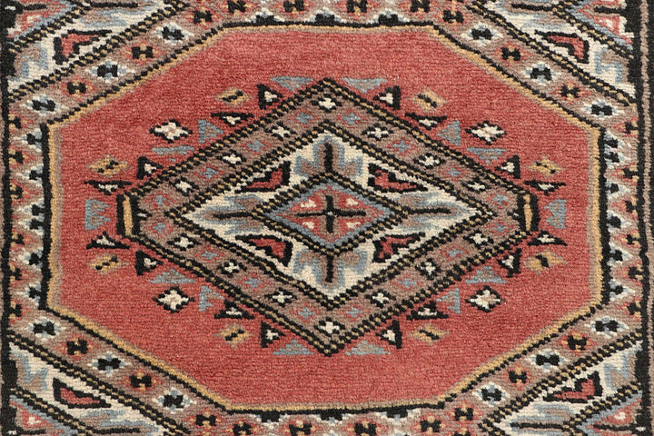 Light Salmon Jaldar 2' 4 x 9' 1 - No. 58921 - ALRUG Rug Store
