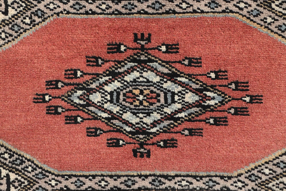 Light Salmon Jaldar 2' 4 x 9' 1 - No. 58922 - ALRUG Rug Store